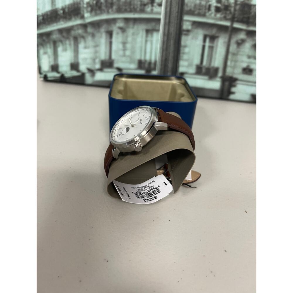 Fossil BQ2908 Rhett Multifunction Brown Leather Watch - Picture 3 of 6